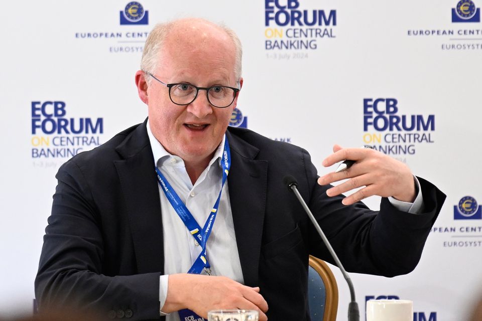 The ECB's Philip Lane. Photo: Getty 